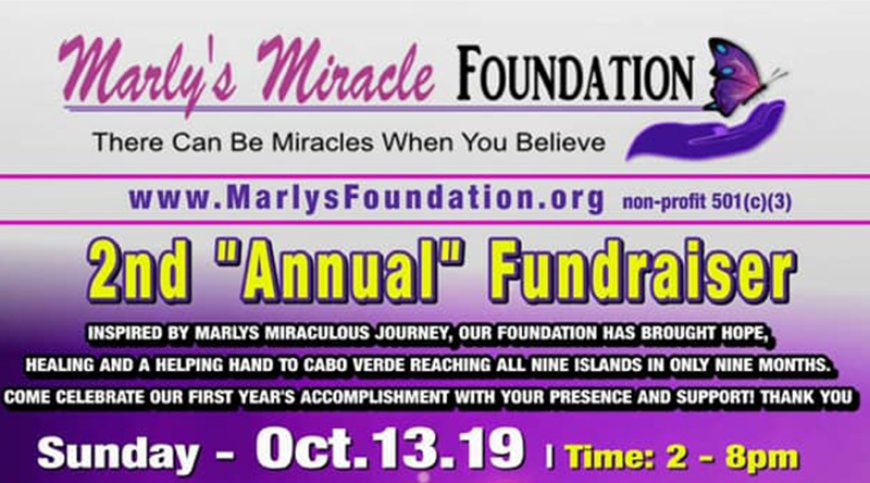  Marlys Miracle Foundation organiza evento para angariação de fundos