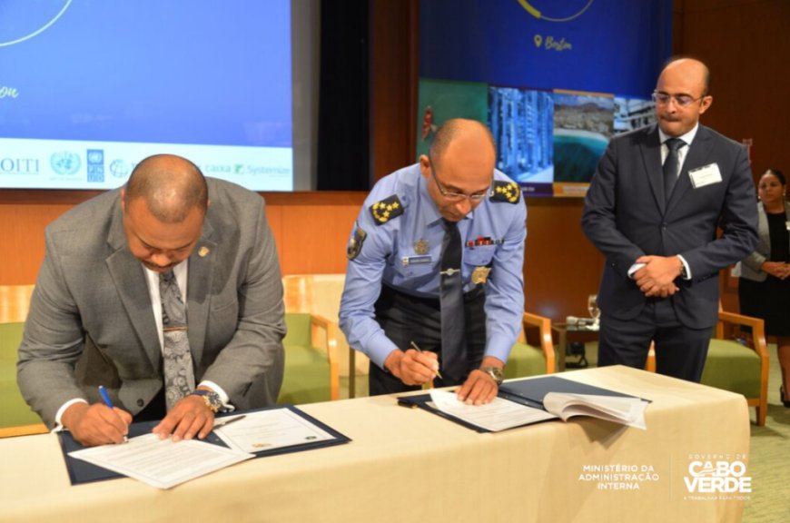 Polícia de Cabo Verde e Boston assinam Protocolo de cooperação