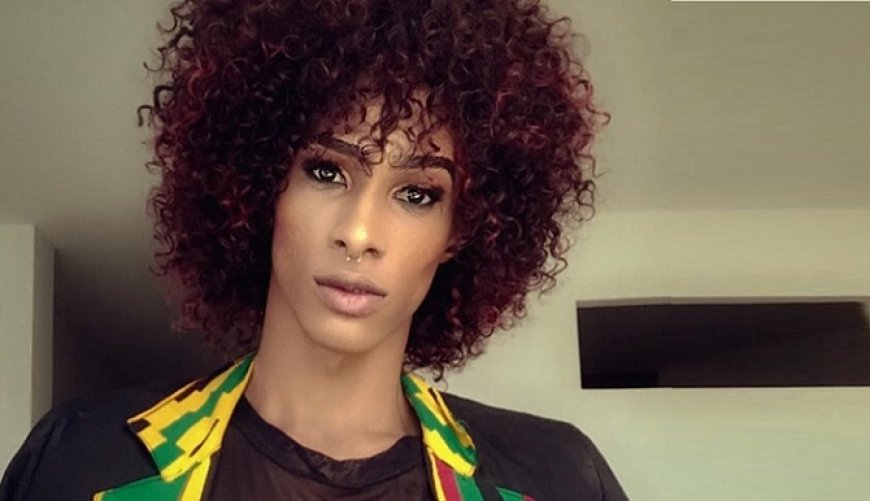 First Cape Verdean androgynous model to participate in the international photo contest