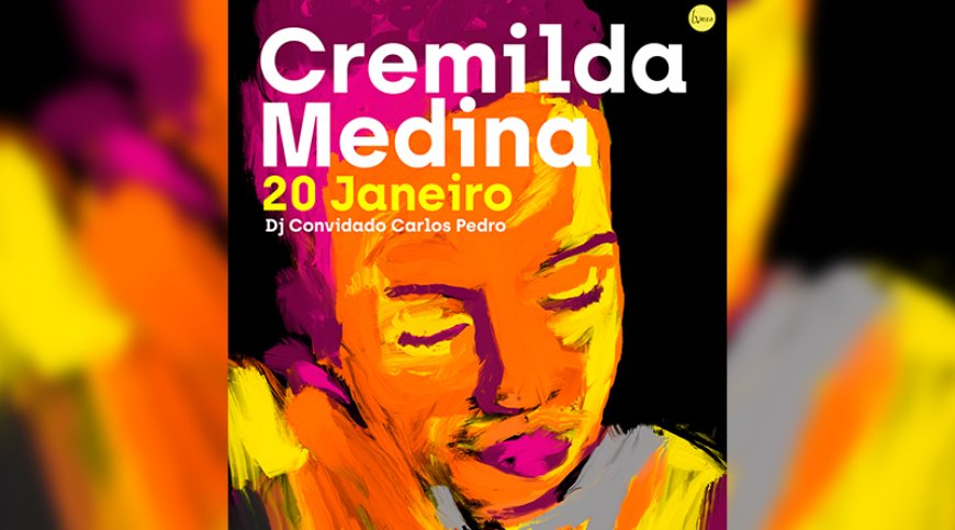 Portugal: Cremilda Medina at B.Léza on January 20th in Lisbon to present her new single