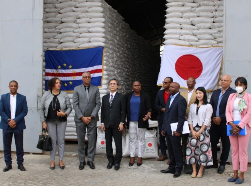 Cabo Verde recebe ajuda alimentar do Japão