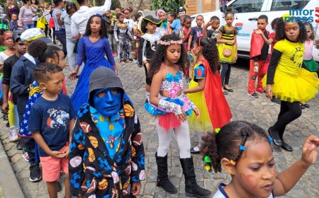 Brava/Carnaval: Manuel Rodrigues Gomes School closes the little ones' parades