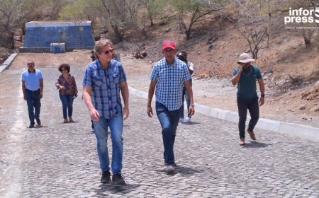 Brava: Concluída Estrada de acesso ao Forte da Furna onde será instalada dessalinizadora