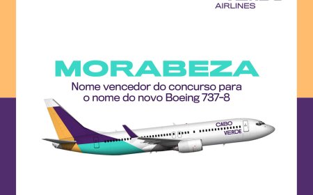 Boeing 737-8 da Cabo Verde Airlines será MORABEZA