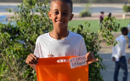 Brava: Exemplary student wins second place in the First Cycle in the National Reading Contest