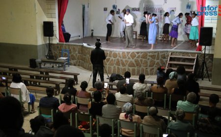 Brava: Members of the two parishes give life to the play “Fidjus di parida
