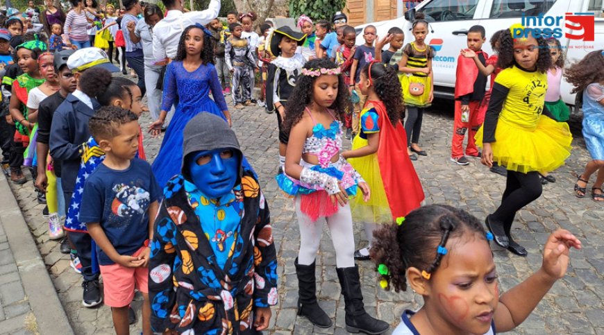 Brava/Carnaval: Manuel Rodrigues Gomes School closes the little ones&#39; parades