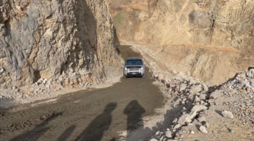 Brava: Drivers warn of danger that improvised road section on the road to Fajã d´Água is revealing