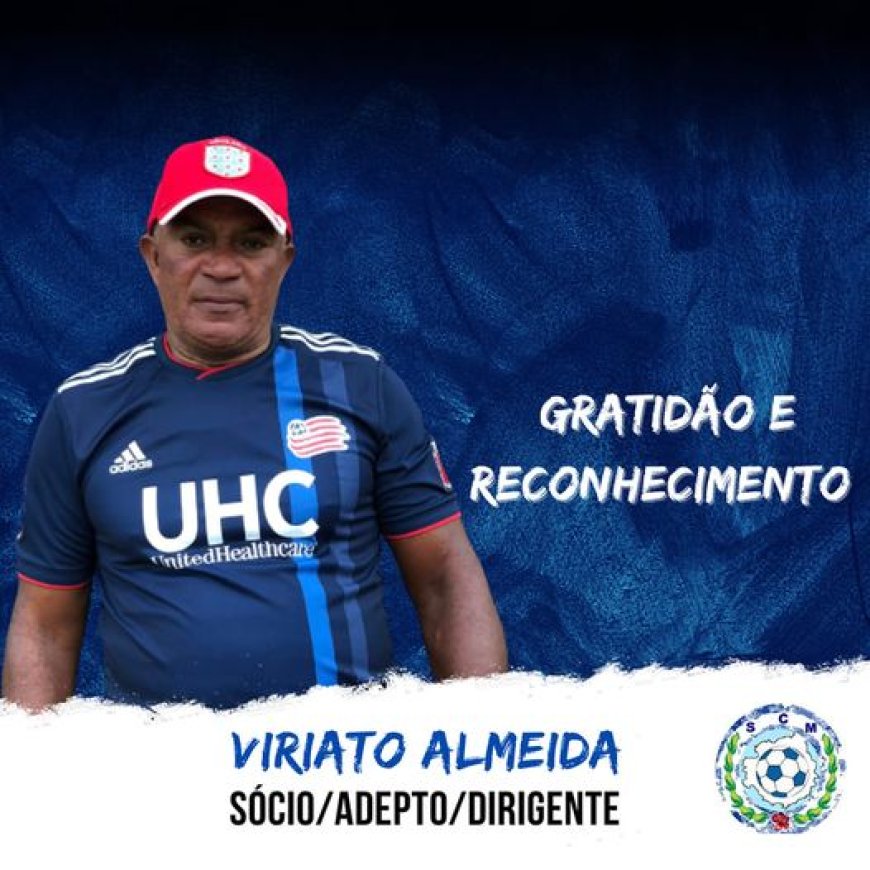 O Sport Club Morabeza homenagea  Viriato Almeida