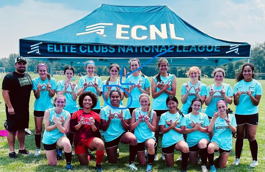 Proud of Kendra and her teammates for qualifying to the finals of ECNL RL Championships