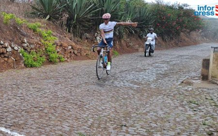 Nha Santana: António Gonçalves wins the cycling race and wins three trophies in Brava within a month