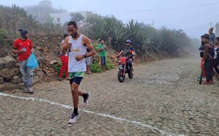 Brava/Nha Santana: José da Luz vence prova de atletismo Nha Santana de Mato 2023