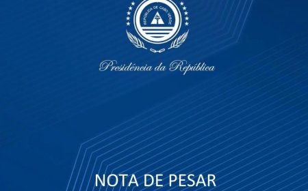 Presidencia da Republica de Cabo Verde - Nota de Pesar