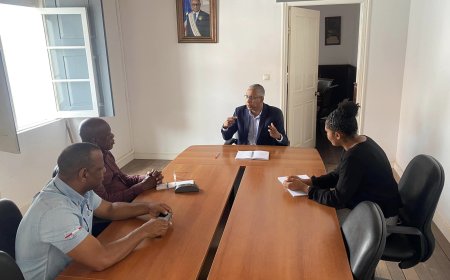 Presidente e Secretário Geral da Cruz Vermelha de Cabo Verde visitam a Brava para celebrar parceria humanitária