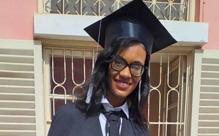 Maura Araújo, with inspiring resilience, obtains a law degree from Uni Mindelo University