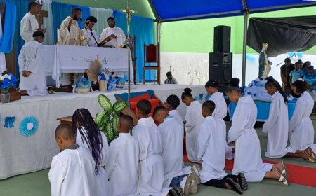 Brava: Fiéis católicos reúnem-se para celebração eucarística em honra de Nossa Senhora do Monte