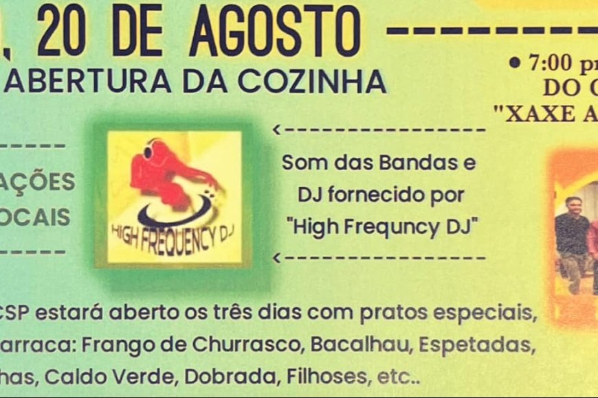 Xaxe Xaxe and The boys no Piquinique anual do Clube Social Portugues - Bravanews