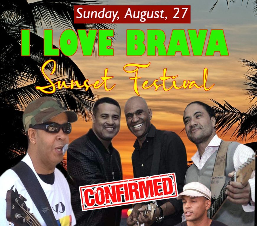 Musician Xaxe Veiga and his band, strong presence at the &quot;I Love Brava&quot; Festival in Central Falls, Rhode Island