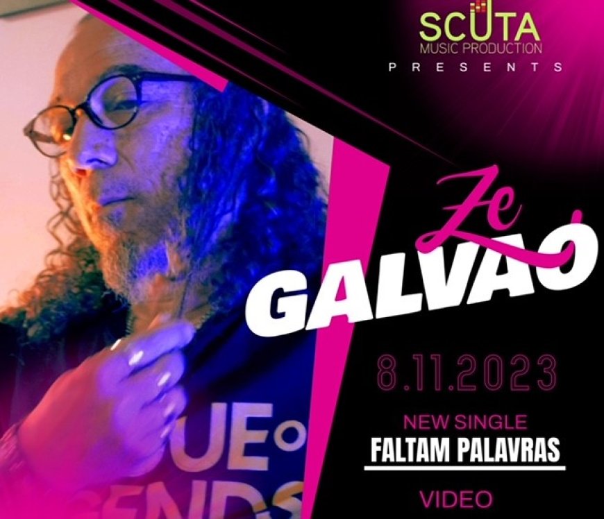 Zé Galvão records the music video for the song &quot;Faltam Palavras&quot; by composer Benvindo Cruz