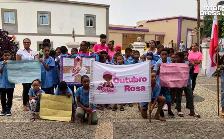 Brava: EBNSM promove marcha “Outubro Rosa” com foco na sensibilização e prevenção do cancro de mama