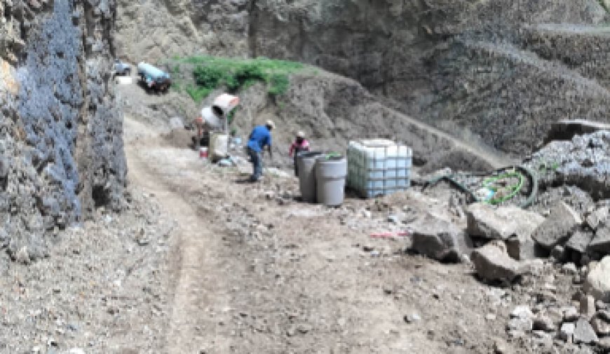 Access works to Fajã D&#39;Água once again paralyzed and workers with late wages