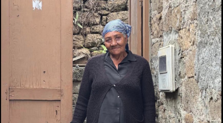 Fundação Nilza Varela transforma a vida da Dona Mimica na Ilha Brava, trabalhando na reabilitação da sua casa