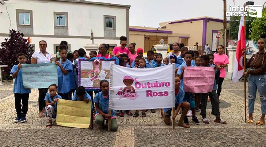 Brava: EBNSM promove marcha “Outubro Rosa” com foco na sensibilização e prevenção do cancro de mama