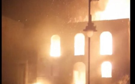 Fire devastates a residence in the town of Furna, destroying all the family's assets in question
