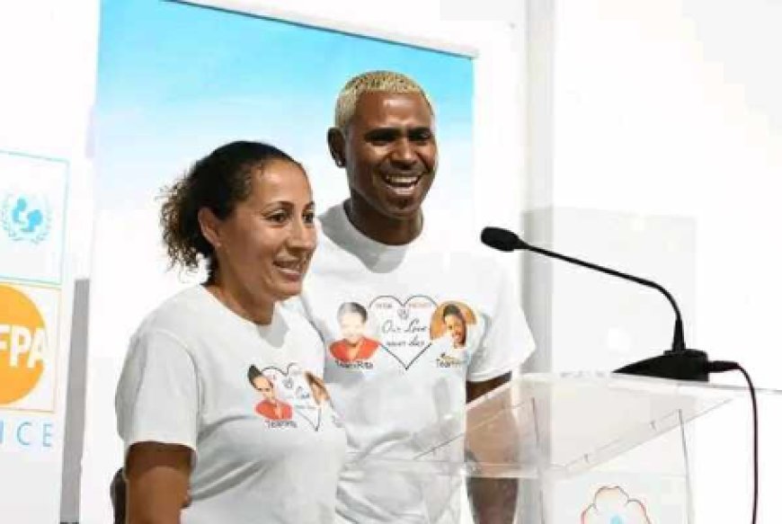 Bravenses immigrant couple, Zé Fernandes and Sarita DaRosa, with the donation of sports materials, contribute to strengthening local futsal