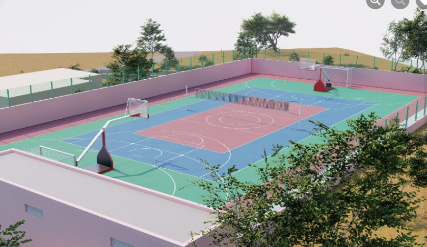 Multipurpose in Palhal, a landmark for sport and local development