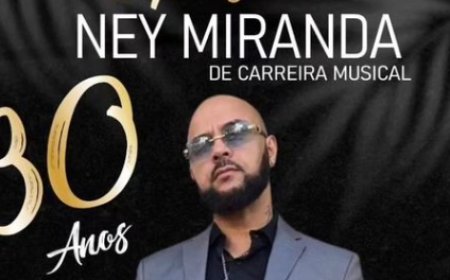 Ney Miranda celebra três décadas de carreira musical com talentos e amizades duradouras