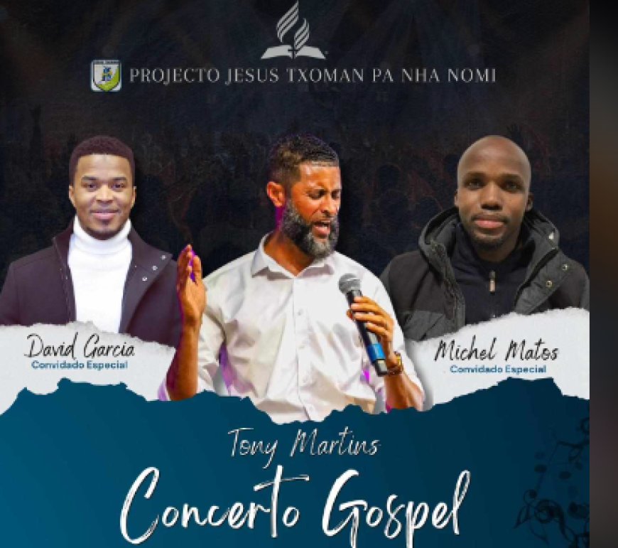 Tony Martins vai a Suiça para um concerto Gospel