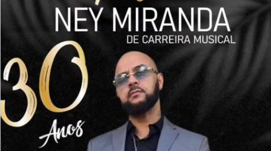 Ney Miranda celebra três décadas de carreira musical com talentos e amizades duradouras