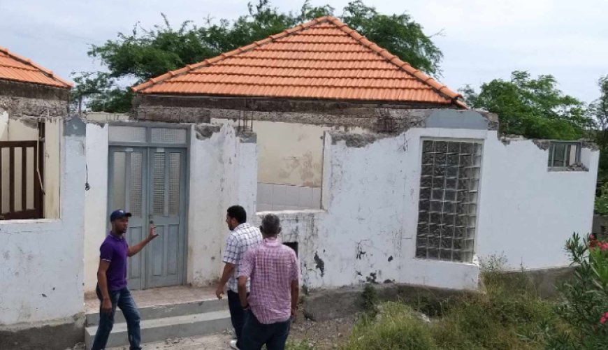 Obras no edifício do Jardim Infantil em Cachaço, um grande desafio que precisa ser encarado