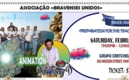 Associação Bravenses Unidos organizam jantar convívio em Pawtucket numa preparação para o Dia do Professor Cabo-verdiano