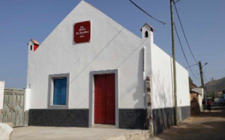 Emigrant finances renovation of the first Church of the Nazarene in Africa, located in Brava