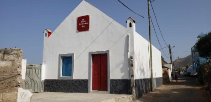 Emigrant finances renovation of the first Church of the Nazarene in Africa, located in Brava