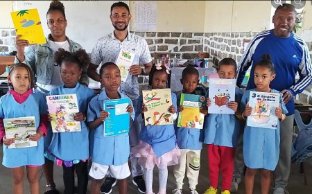 A Câmara Municipal da Brava  fez a entrega de 820 livros a todas as escolas do Concelho da Brava.