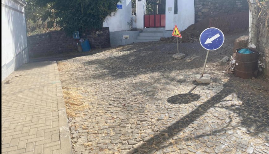 Projeto de dessalinização da agua do mar na Brava impacta circulação na Rua da Cultura