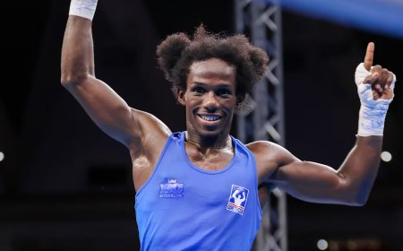 David Pina garante vaga para Cabo Verde nos Jogos Olímpicos de Paris 2024 no boxe