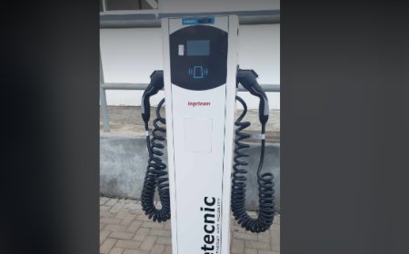 Nova Sintra se orgulha de instalação de recarga de carro eléctrico enquanto Nossa Senhora clama a anos por uma estação de combustível