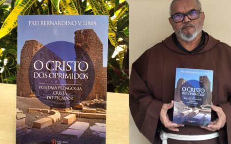 FREI BERNARDINO LANÇA HOJE NOVO LIVRO “O CRISTO DOS OPRIMIDOS”