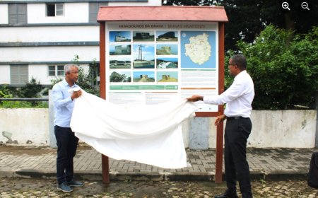 A Inauguração do mapeamento e sinalização dos caminhos vicinais da Brava, um sonho distante da realidade