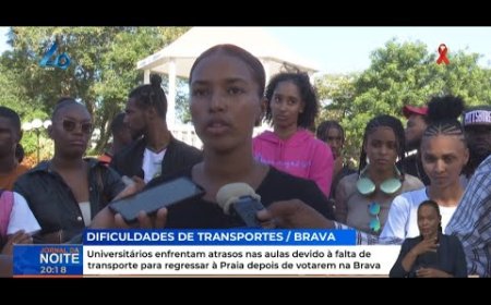 Grupo de Jovens da Ilha Brava Enfrenta Dificuldades para Retornar à Cidade da Praia Após Eleicao