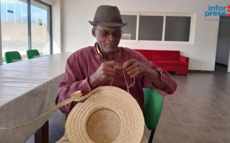 Craftsman Simplício da Silva asks for support from entities to teach basketry and other arts to the youngest
