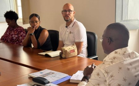 Visita do Projeto Zé Luís Solidário à Câmara Municipal da Brava