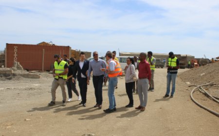 Minister of Agriculture and Ambassador of Luxembourg visit the island of Brava