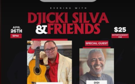 Djiki Silva will light up the night at 10 Rocks in Pawtucket in an unmissable musical celebration