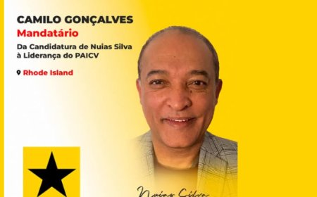 Former Mayor of Brava, Camilo Gonçalves, takes on the role of Mandate for Nuias Silva's Candidacy for the Presidency of the PAICV in Rhode Island