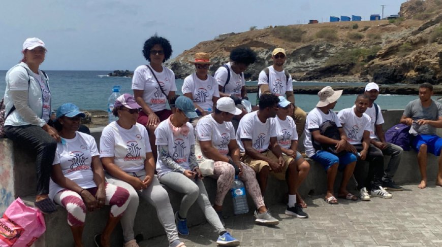 Cruz vermelha promove campanha de limpeza  na “Praia de Cadjetinha”